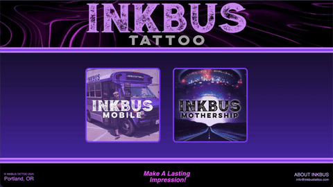 webStudioArts landing page animation